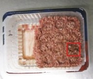 Verdorbenes Hackfleisch