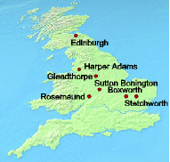 Experimental sites